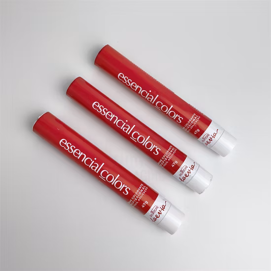 뷰티 스카이 전문 스킨 케어 병 알루미늄 접이식 소프트 유연한 플라스틱 용기 튜브 화장품 포장